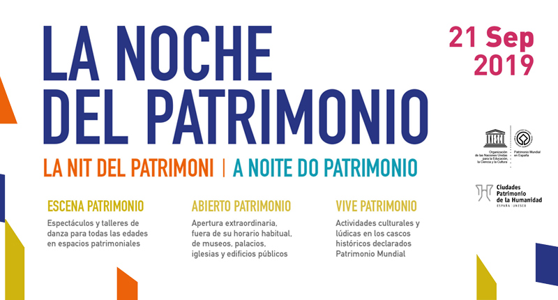 Las 15 ciudades Patrimonio de la Humanidad de España se unen en ‘La Noche del Patrimonio’