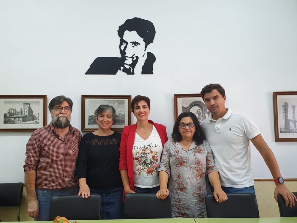 La delegada de Educación, Susana Fajardo, continúa conociendo de primera mano los centros escolares