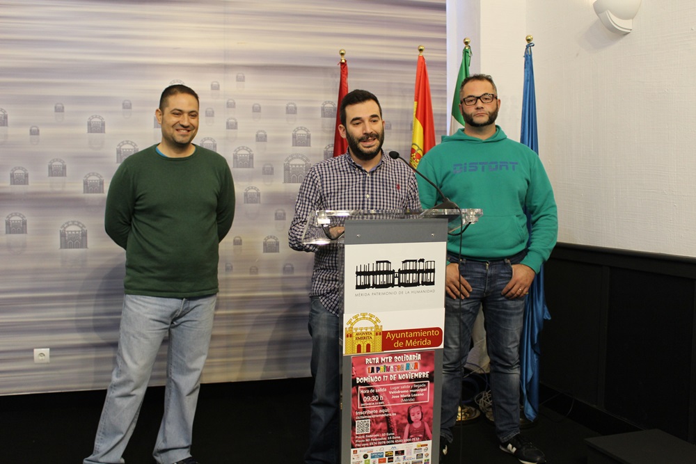 Mérida acoge el domingo la Ruta Mountain Bike solidaria a favor de la Princesa Ana