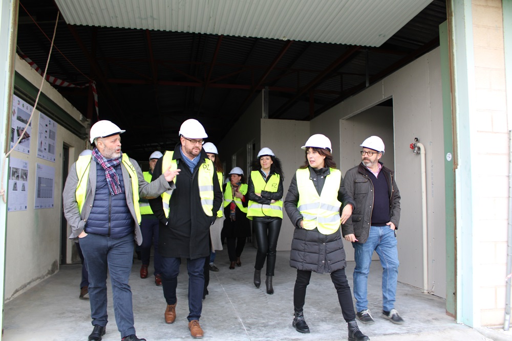 Avanzan a buen ritmo los trabajos de construcción de la incubadora de Alta Tecnología