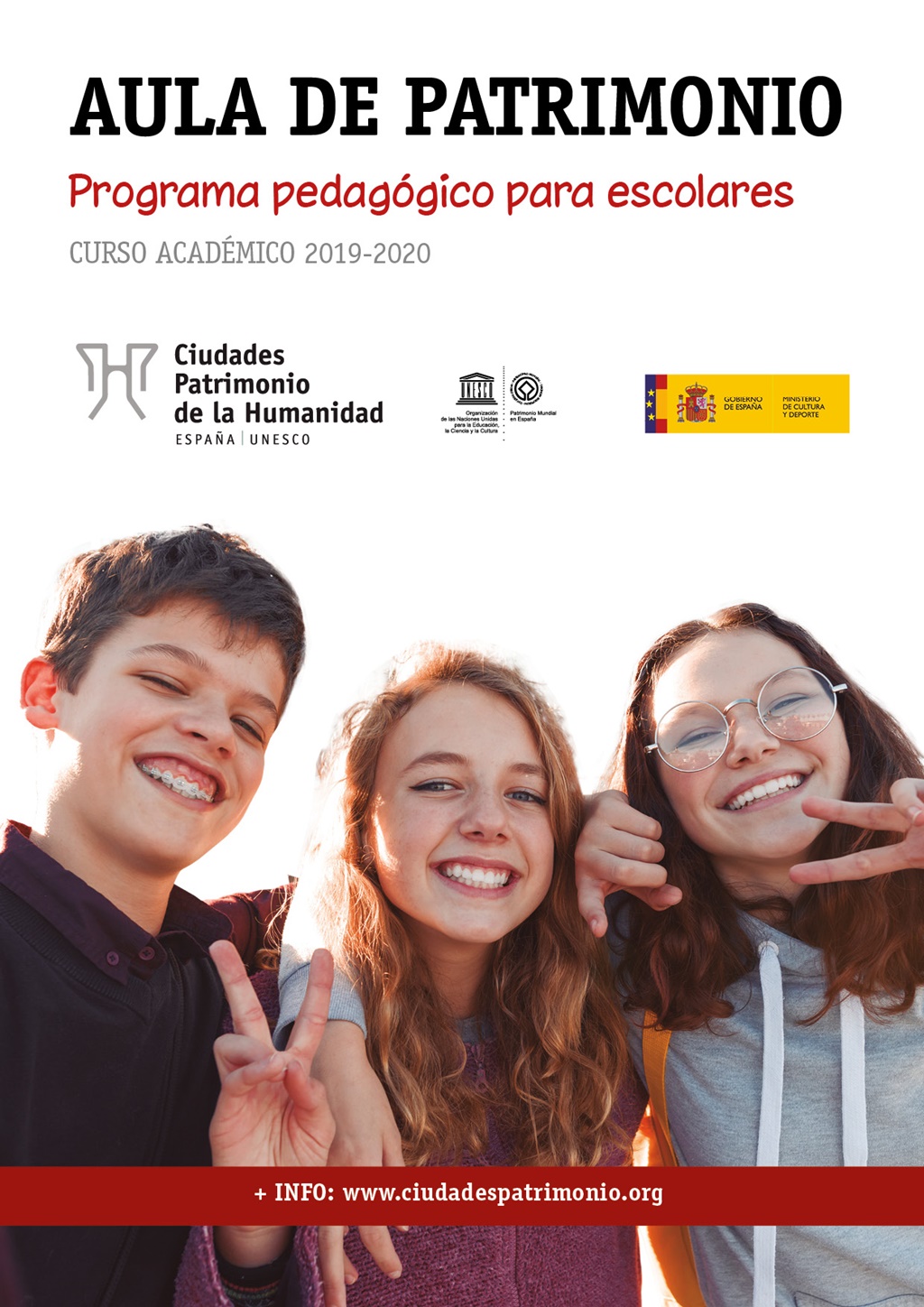 CARTEL CASTELLANO AULA PATRIMONIO 2019-2020