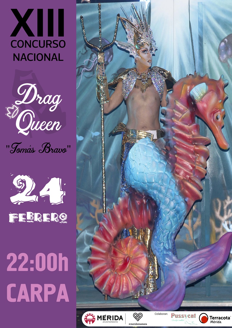 Ocho drags toman parte en el Concurso Nacional Tomás Bravo