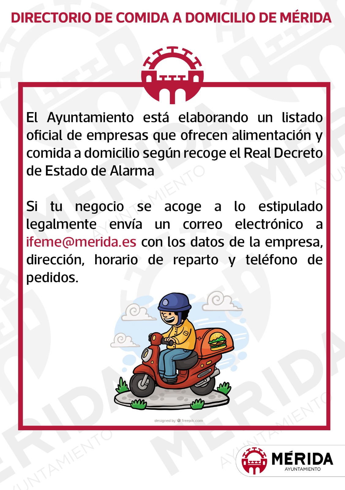 Servicio a domicilio