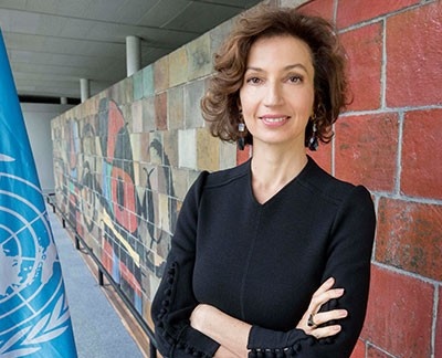 El Grupo de Ciudades Patrimonio de la Humanidad otorga el Premio Patrimonio 2020 a la Directora General de Unesco