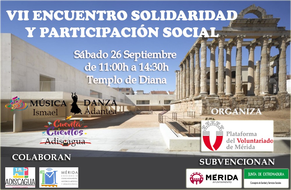 La Plataforma de Voluntariado celebra su encuentro anual en el Templo de Diana