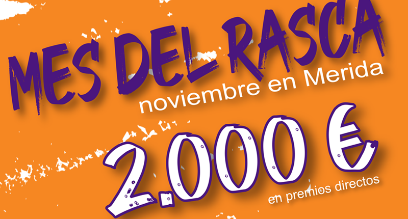 La Asociación de Comerciantes pone en marcha la campaña Rasca y Gana que repartirá 2.000 euros en premios