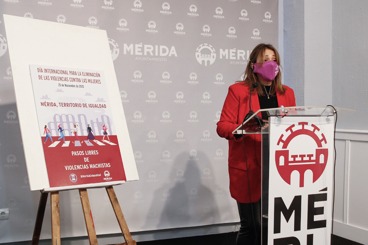 Ana Aragoneses presenta Mérida territorio iguladad