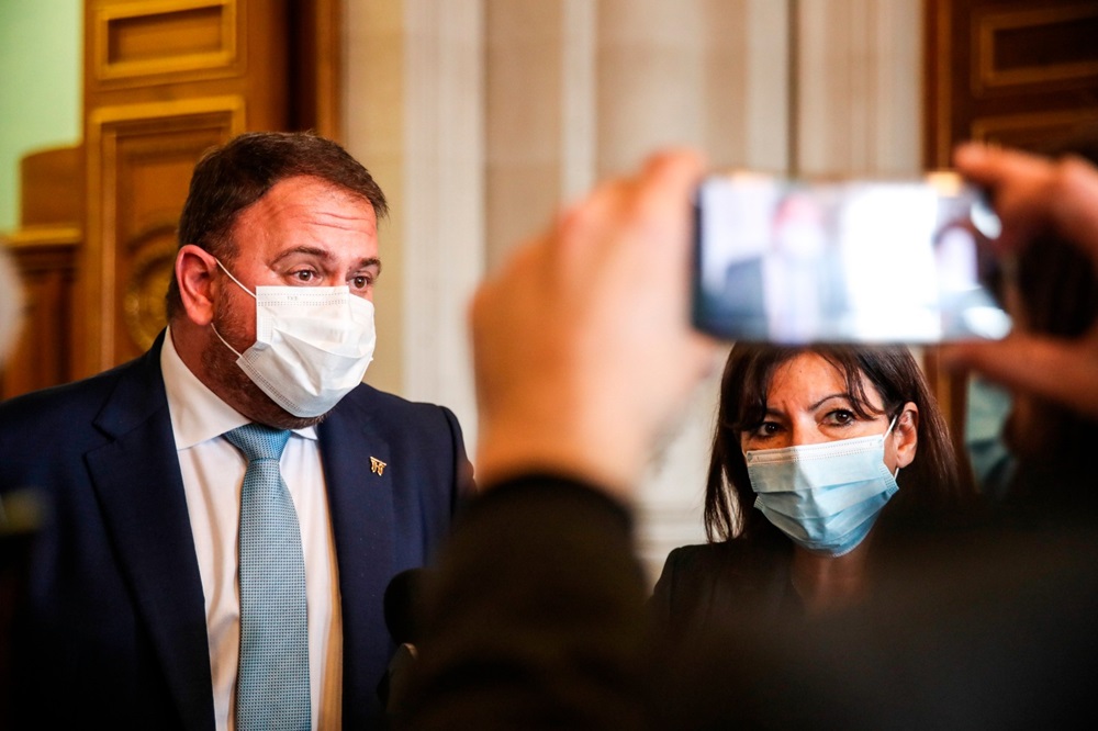 Alcalde de M´rida y Anne Hidalgo