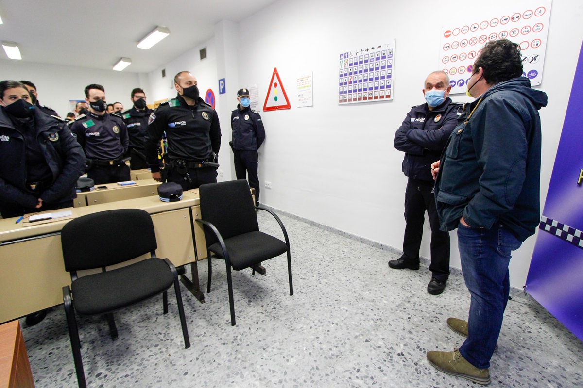 La Academia de Seguridad Pública organiza por primera vez en Mérida parte de su curso selectivo para agentes de Policía Local
