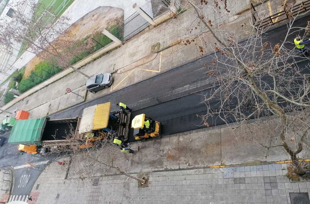 El V Plan de Asfaltado continúa desde mañana en la zona centro