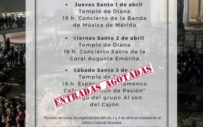 El espectáculo “Al son de Pasión” agota las localidades para su actuación el Sábado Santo