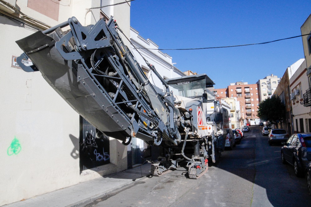 asfaltado calles zona Pizarro