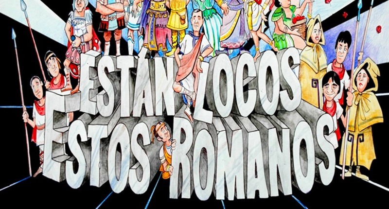 Las delegaciones municipales de Cultura y Diversidad Funcional e Inclusión programan el próximo sábado, 17 de abril, a las 19 horas, el espectáculo ‘Están locos estos romanos’ en el Centro Cultural Nueva Ciudad.