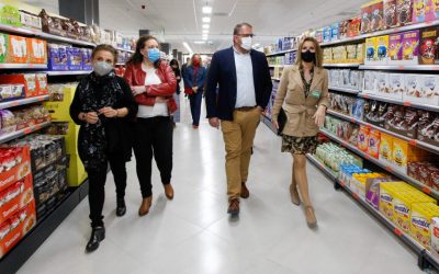 El alcalde visita el nuevo Mercadona donde se han invertido 7 millones de euros y tiene 43 empleados y empleadas fijas