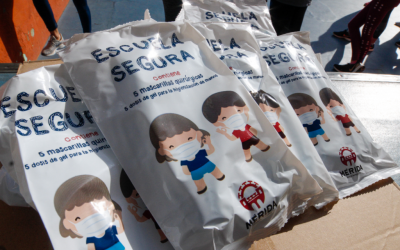 El Ayuntamiento continuará en el mes de mayo con el reparto de kits de mascarillas en los Centros Educativos de la ciudad, públicos y concertados