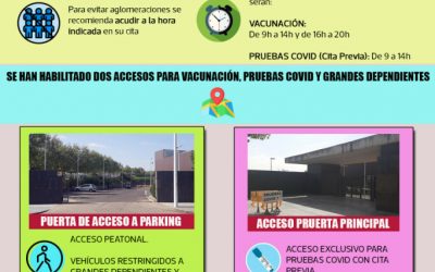 El ayuntamiento colabora con el SES en la organización de IFEME para la vacunación masiva