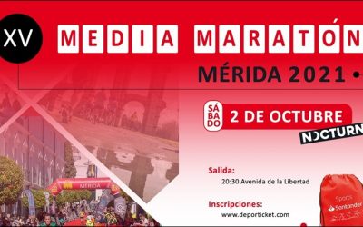 Restricciones de tráfico con motivo de la Media Maratón «Mérida, Patrimonio de la Humanidad»