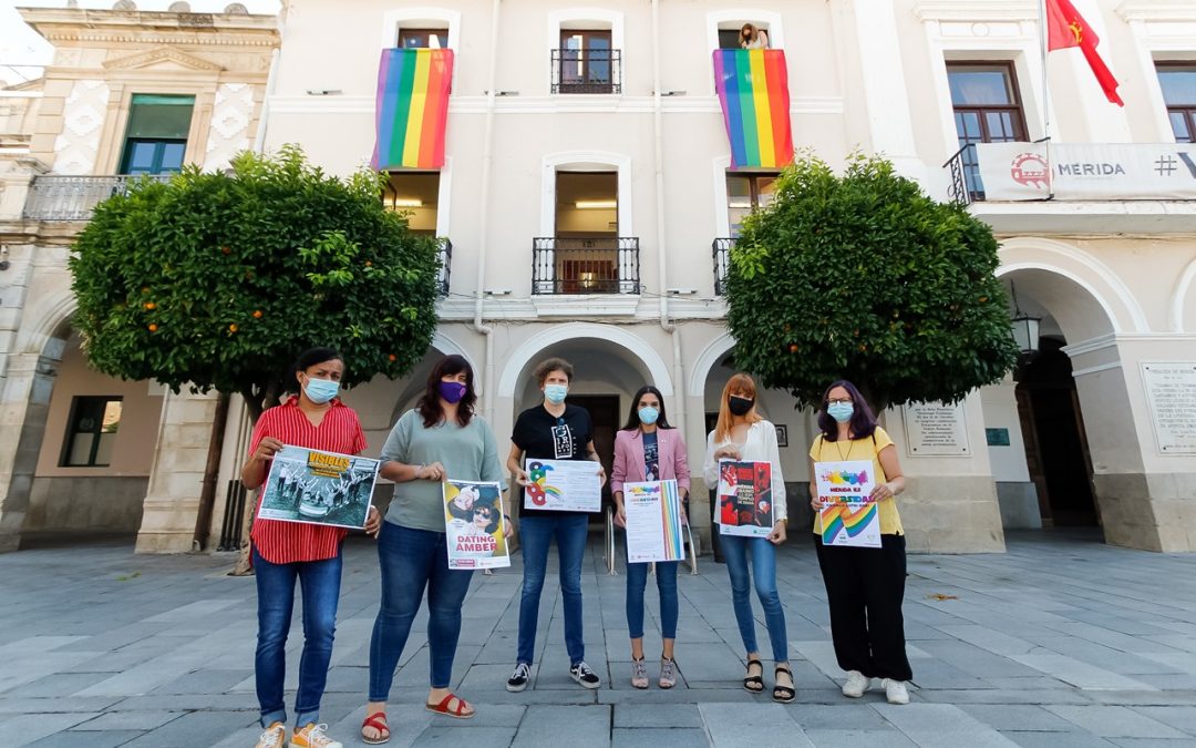 Mérida encara la Semana del Orgullo con un amplio programa de actividades que culminará el lunes con el acto principal en el Templo de Diana