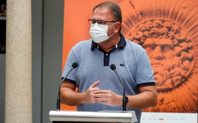 Rodríguez Osuna destaca los 160 eventos culturales celebrados en Mérida tras el confinamiento de 2020