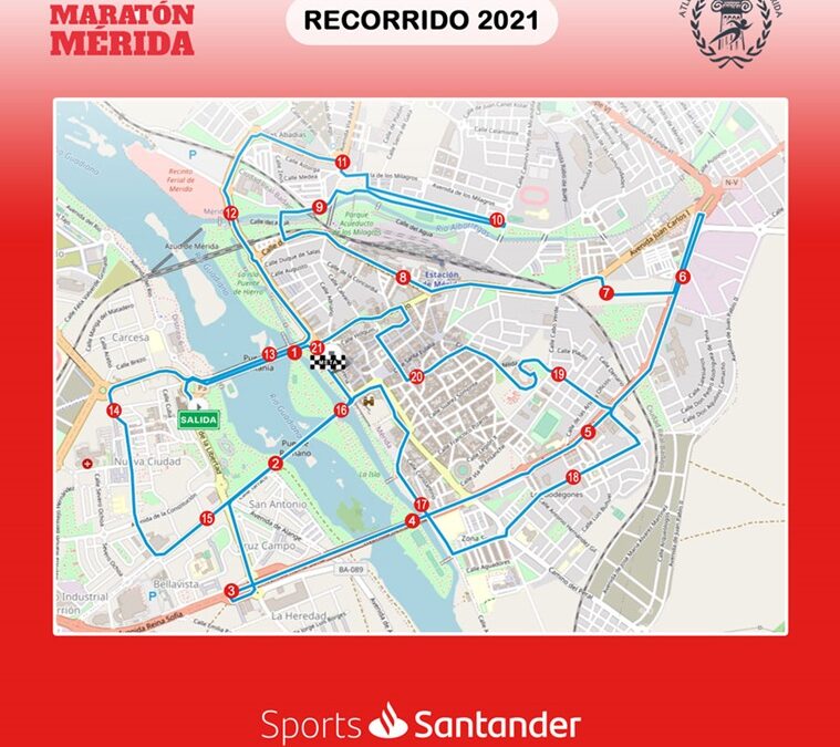 Cortes de tráfico con motivo de la Media Maratón mañana sábado, 2 de octubre