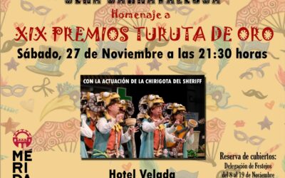 Festejos destaca la buena acogida en los primeros días de reserva de entradas para asistir a la cena homenaje a las Turutas de Oro
