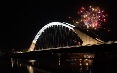 El ayuntamiento de Mérida ofrecerá una colección de fuegos artificiales, el día 9, en honor a la patrona Santa Eulalia