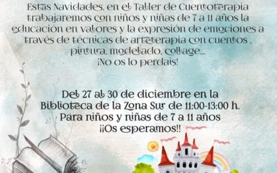 Taller de Cuentoterapia de Navidad en la Biblioteca de la Zona Sur