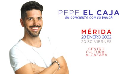 Pepe el Caja en concierto con su banda el próximo viernes 28 de enero, a las 20.30 horas, en el CC Alcazaba