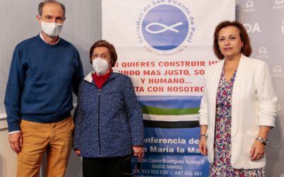 El Ayuntamiento pone el nombre de una calle a las Conferencias de San Vicente en homenaje a su centenario y a su labor social en la ciudad