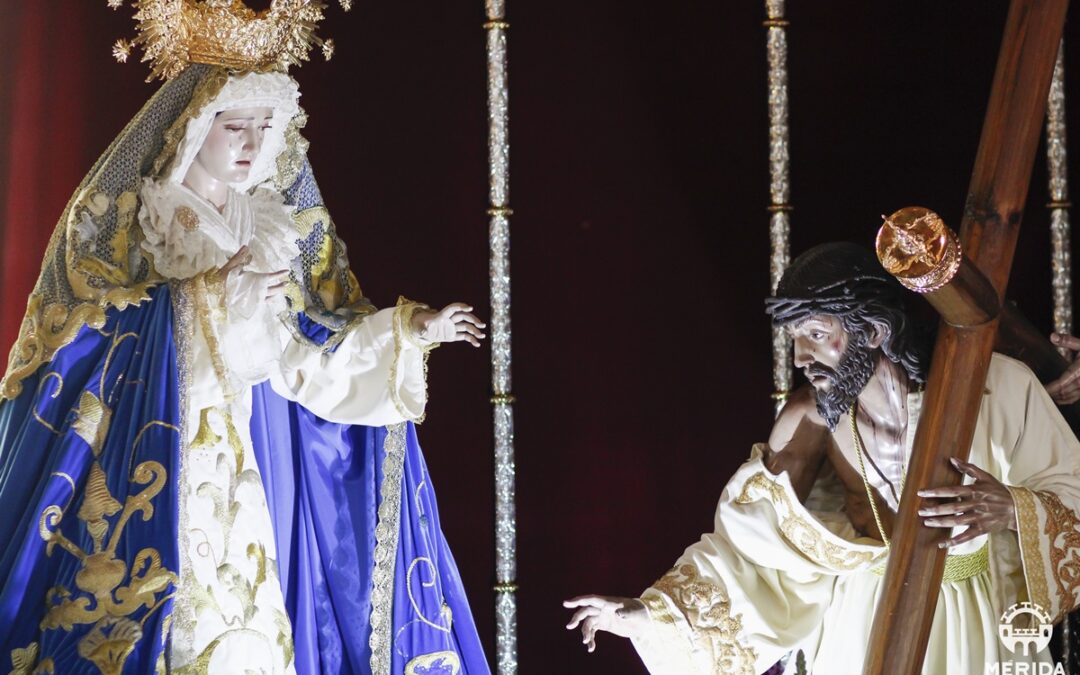 Tres Caídas y Nazareno en la noche del Miércoles Santo