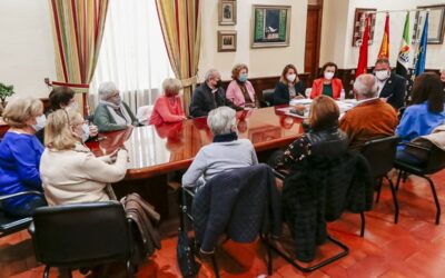Recepción nueva junta directiva del Centro de Mayores Calvario