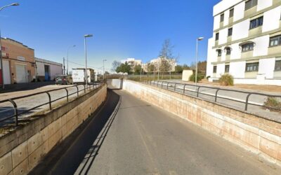 Cortes de tráfico desde hoy en la Avenida del Peral por trabajos en el paso elevado del ferrocarril