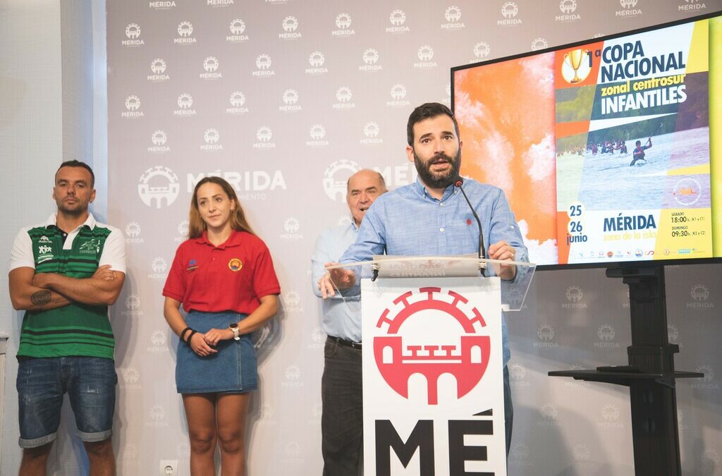 Mérida acoge este fin de semana la I Edición de la Copa Nacional de Piragüismo Centrosur
