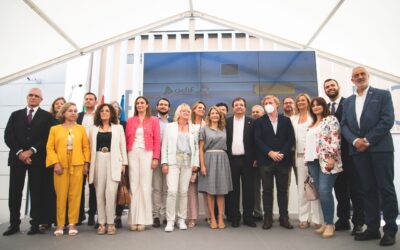 El alcalde, Antonio Rodríguez Osuna, destaca que el nuevo tren de Altas Prestaciones  beneficiará a los universitarios y redundará en beneficio de las visitas al Festival de Mérida