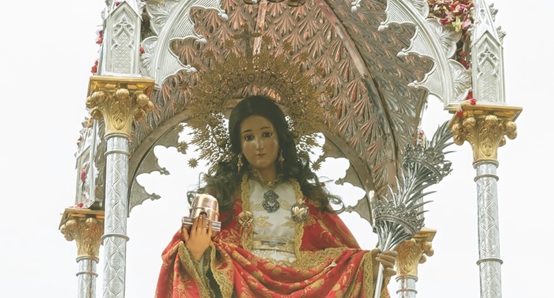 Hoy comienza el Trecenario en honor a Santa Eulalia con tres turnos diarios