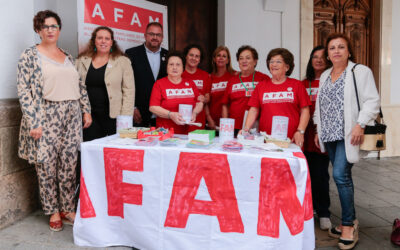 El Ayuntamiento continuará trabajando mano a mano con la Asociación de Familiares de Enfermos de Alzheimer de Mérida