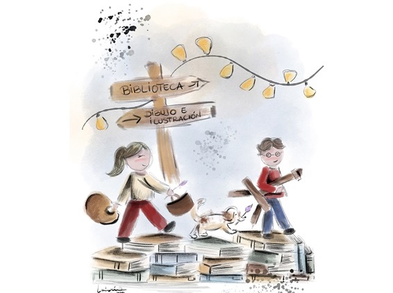 Los talleres de pintura e ilustración de la biblioteca municipal comienzan el próximo viernes