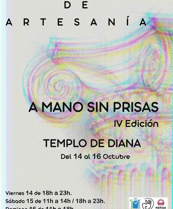 La Asociación de Mujeres Artesanas lleva su mercado al Templo de Diana todo el fin de semana