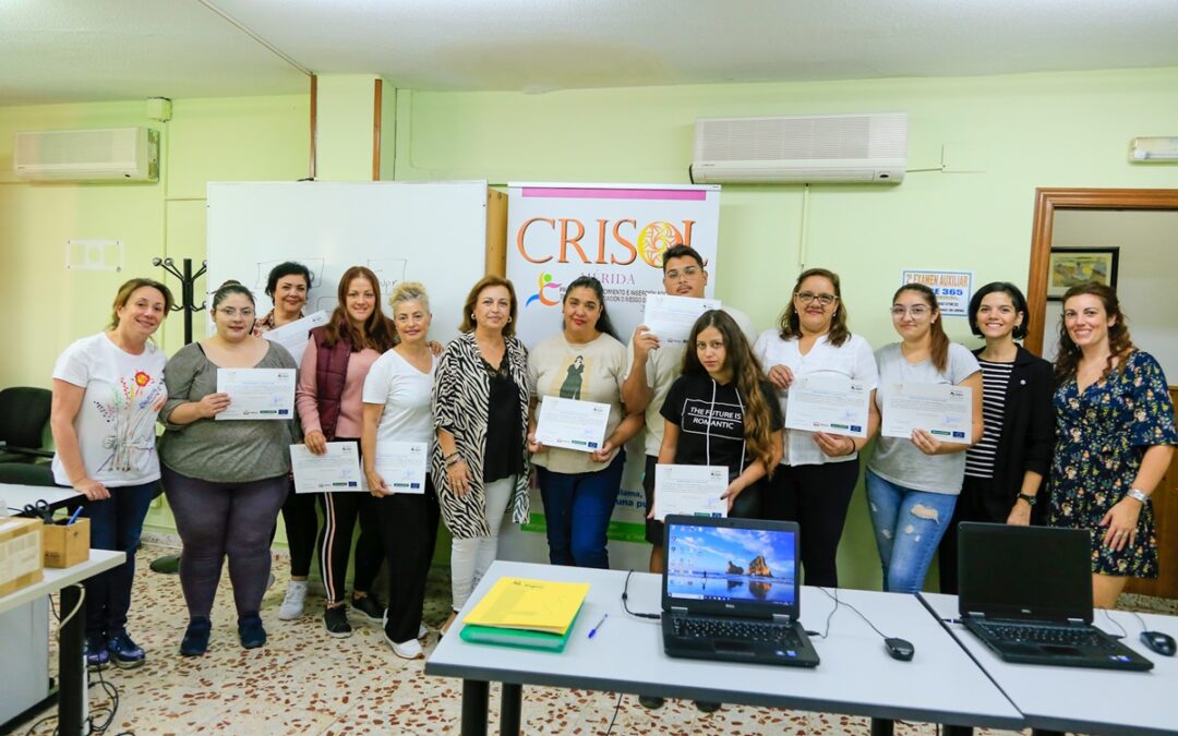 El Programa Crisol concluye el curso de Atención al Público y Venta Online
