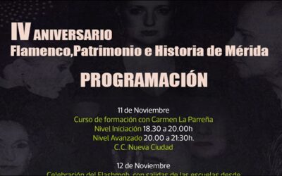 El arte Flamenco será protagonista de la agenda cultural del fin de semana que también ofrece Ruta de la Tapa, música, exposiciones y literatura