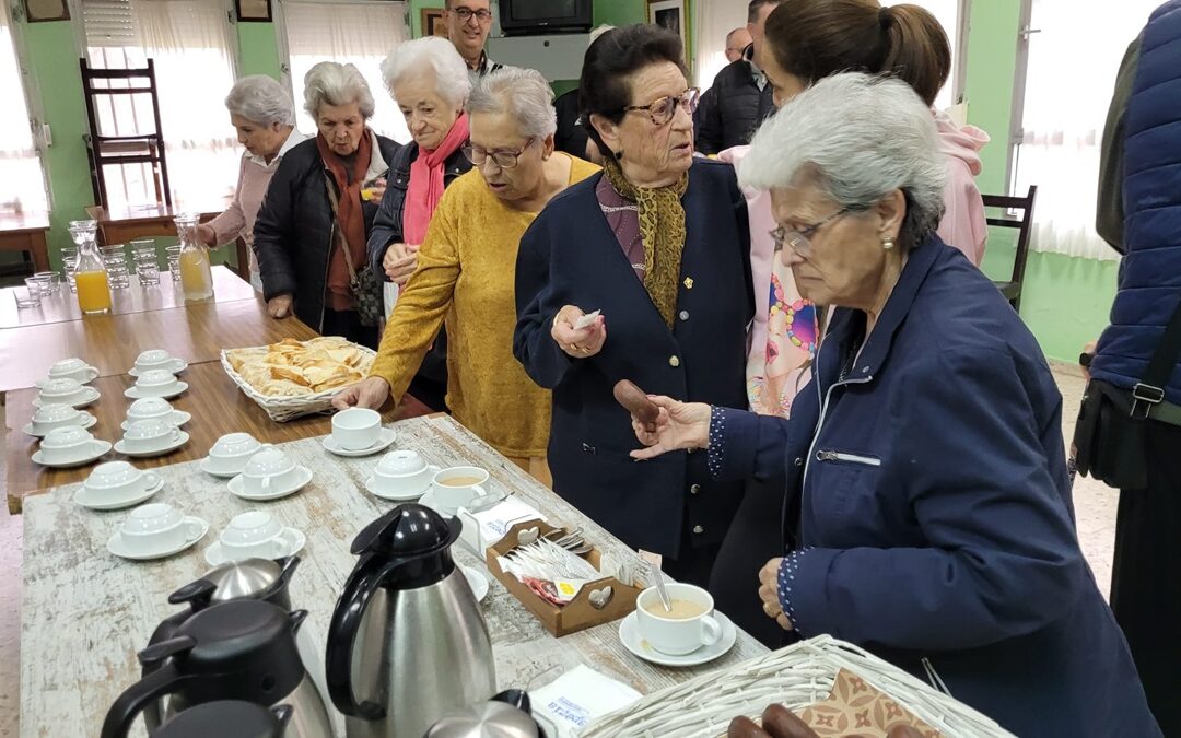 Desayuno de los participantes del Programa Lazos en La Antigua