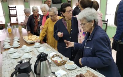 Desayuno de los participantes del Programa Lazos en La Antigua