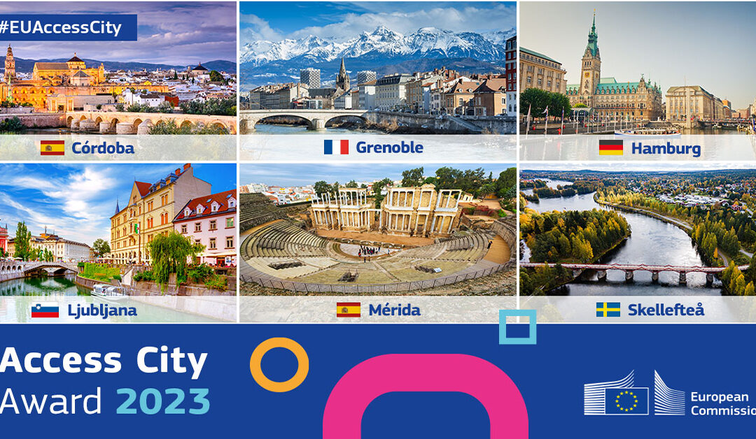 La ciudad de Mérida ha sido elegida finalista del Premio Ciudad Europea Accesible