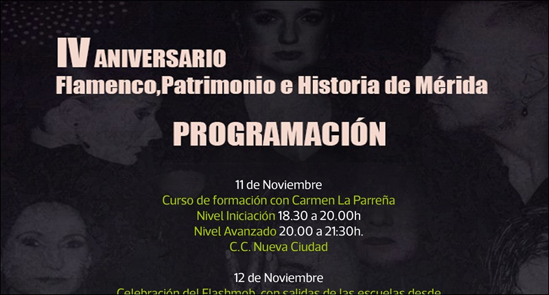 El arte Flamenco será protagonista de la agenda cultural del fin de semana que también ofrece Ruta de la Tapa, música, exposiciones y literatura
