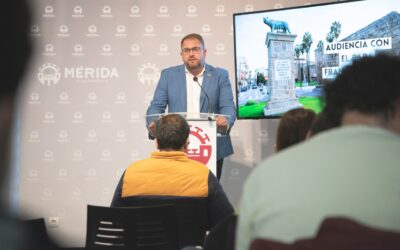 El alcalde de Mérida será recibido en audiencia privada por el Papa Francisco por el Año Jubilar Eulaliense y se reunirá con el alcalde de Roma para iniciar el proceso de hermanamiento entre las dos ciudades