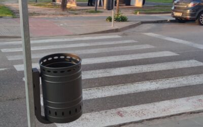Comienza la instalación de 400 papeleras en las barriadas de nueva creación de Mérida