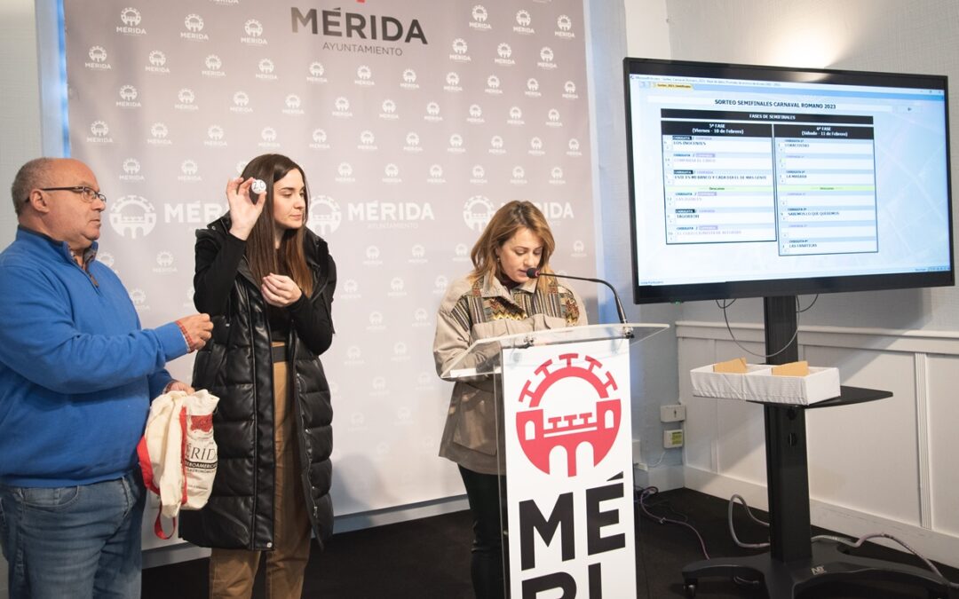 La Chirigota Los Inocentes y la Comparsa El Circo abrirán las semifinales del Concurso de Agrupaciones de Mérida