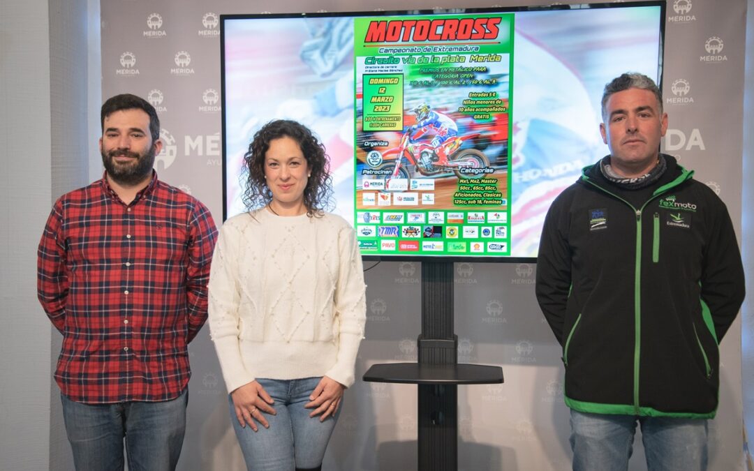 Un centenar de pilotos tomarán la salida en el Circuito Vía de la Plata en el Campeonato de Extremadura de Motocross