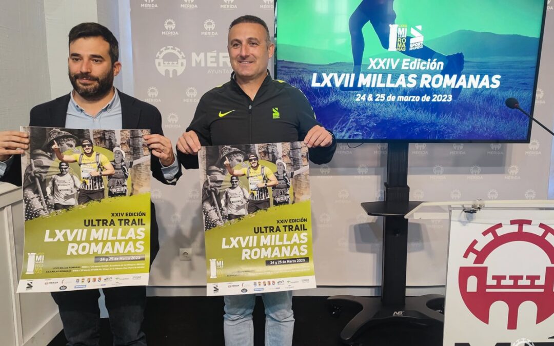 Más de mil participantes en las Millas Romanas que tendrán su salida el viernes desde el Acueducto de Los Milagros