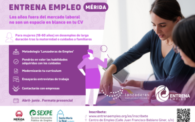 Últimos días para apuntarse a “Entrena Empleo” en Mérida